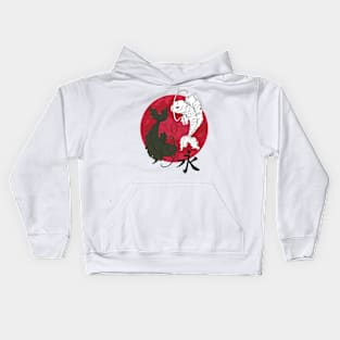 Yin Yang Fishes Kids Hoodie